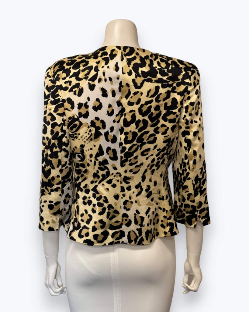 Carla Zampatti Leopard Jacket Size 10