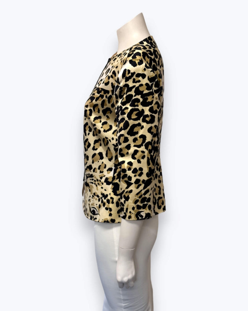 Carla Zampatti Leopard Jacket Size 10