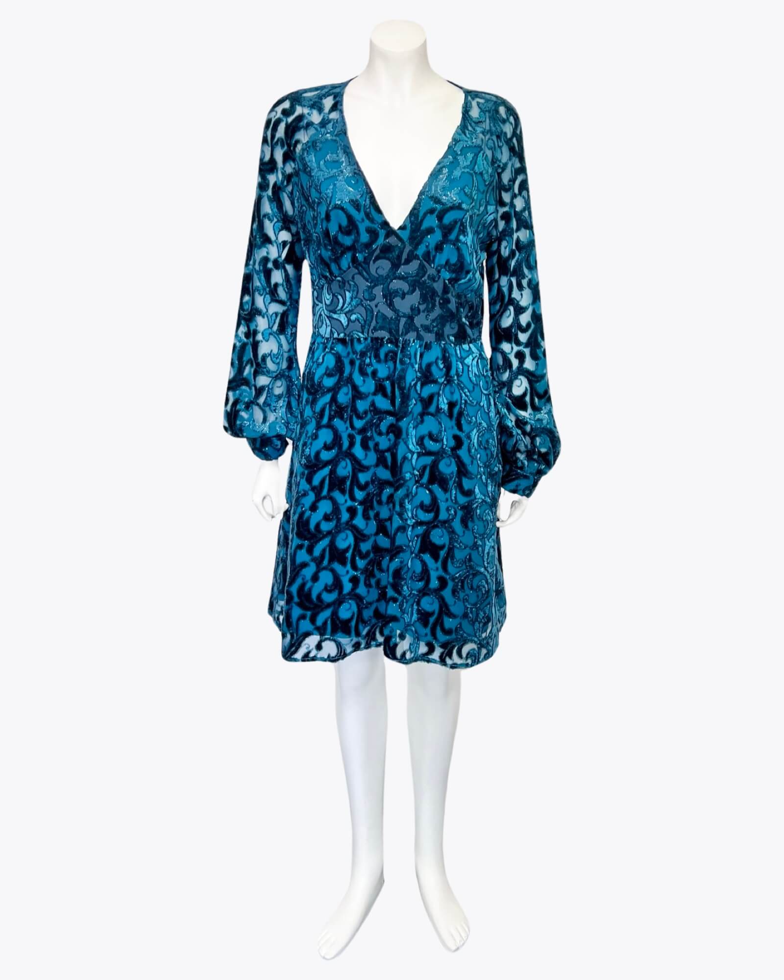 Michael kors velvet devore dress best sale