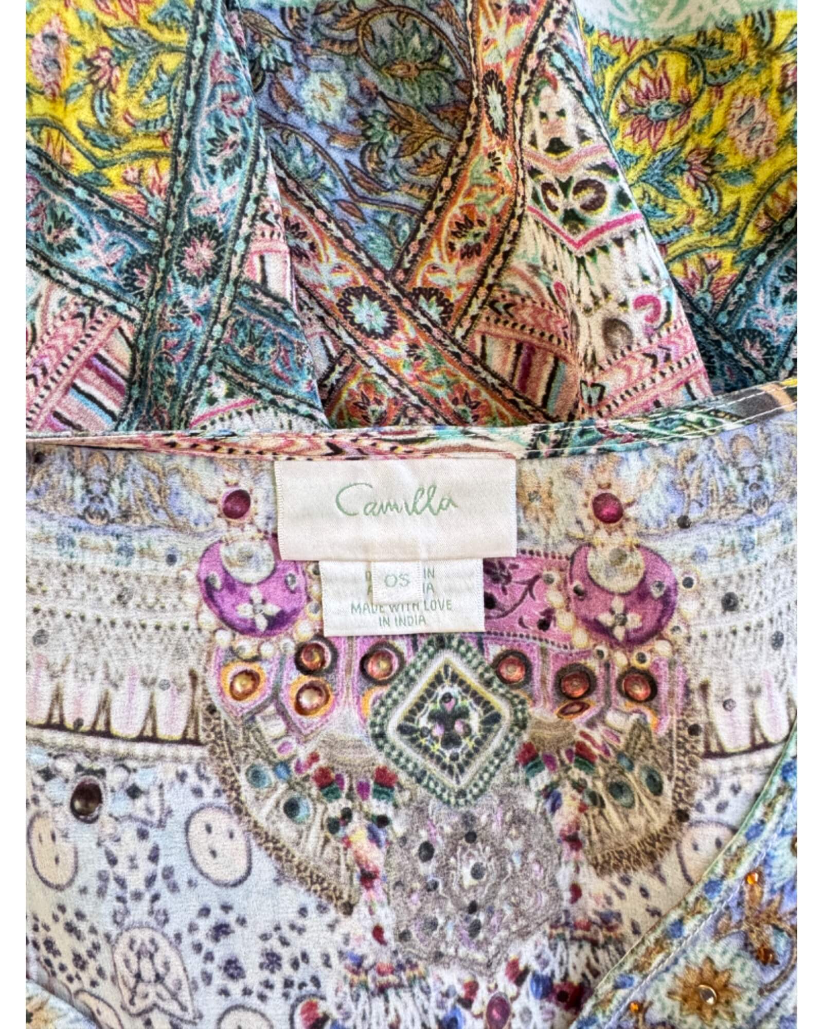 Camilla Short Kaftan Size OS