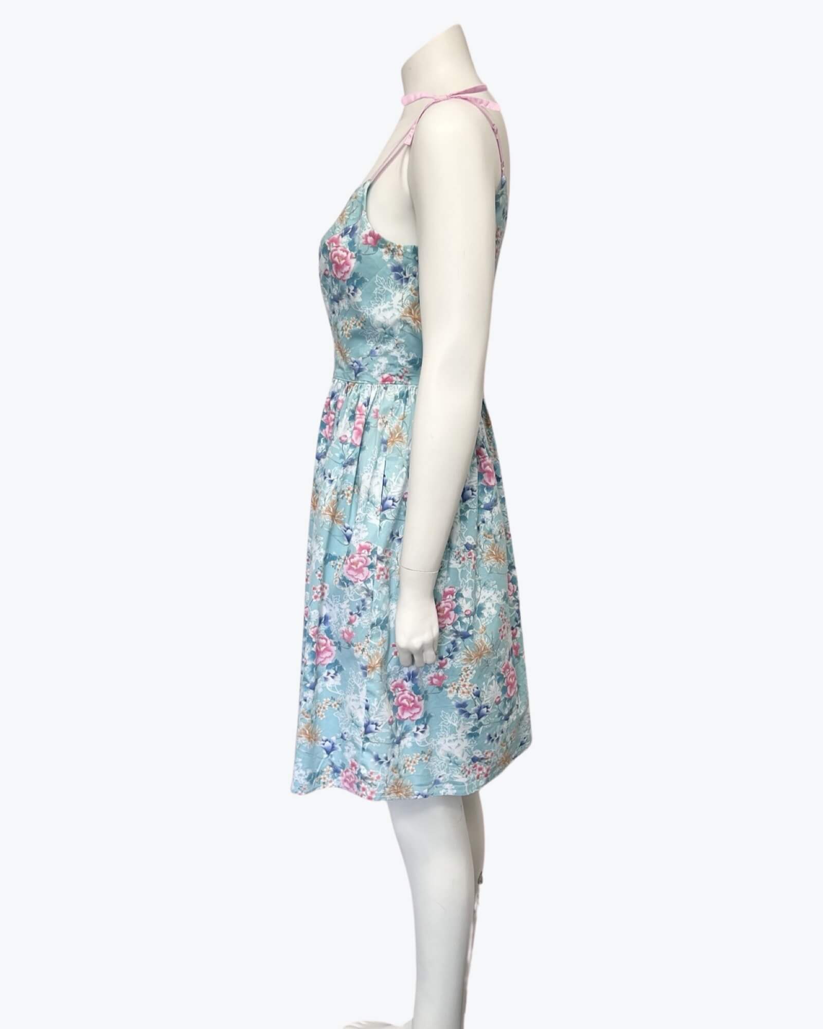 Hell Bunny Floral Dress Size M