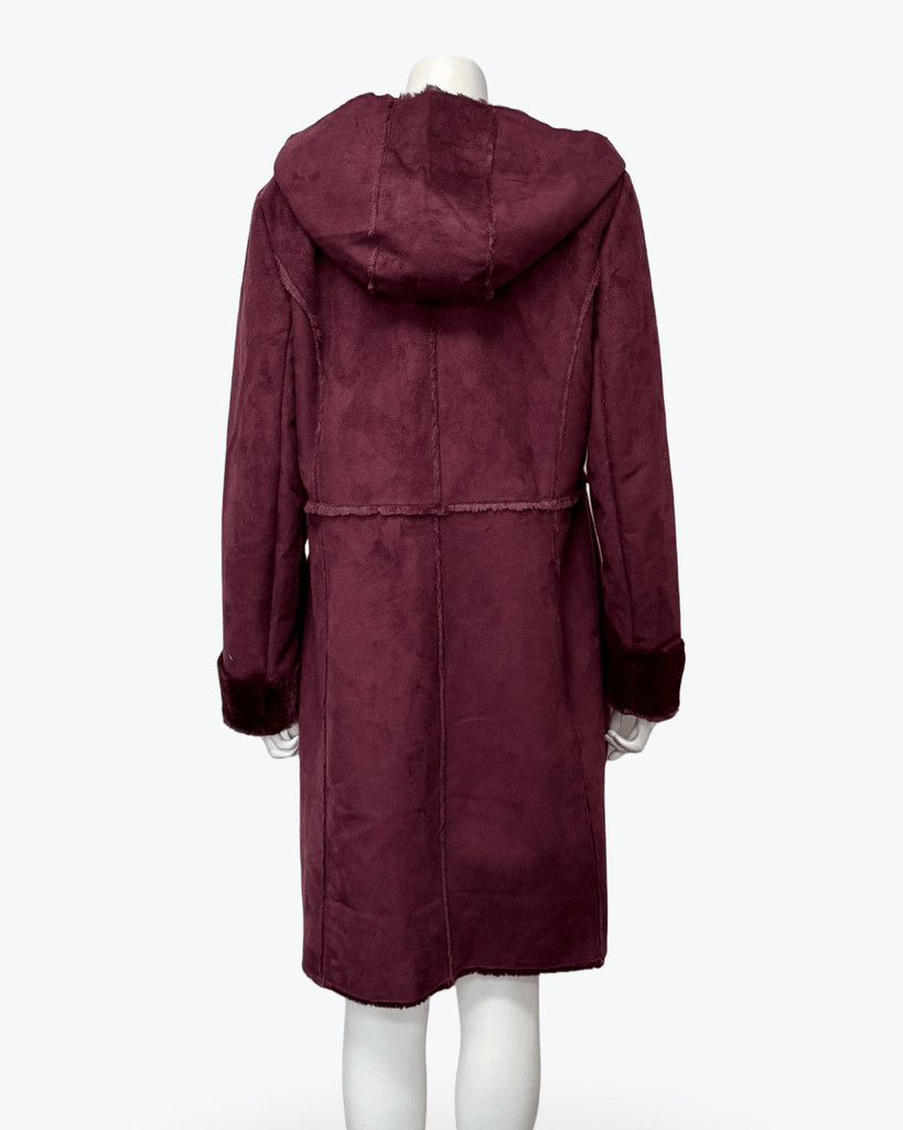 Capture Hooded Coat Size 14