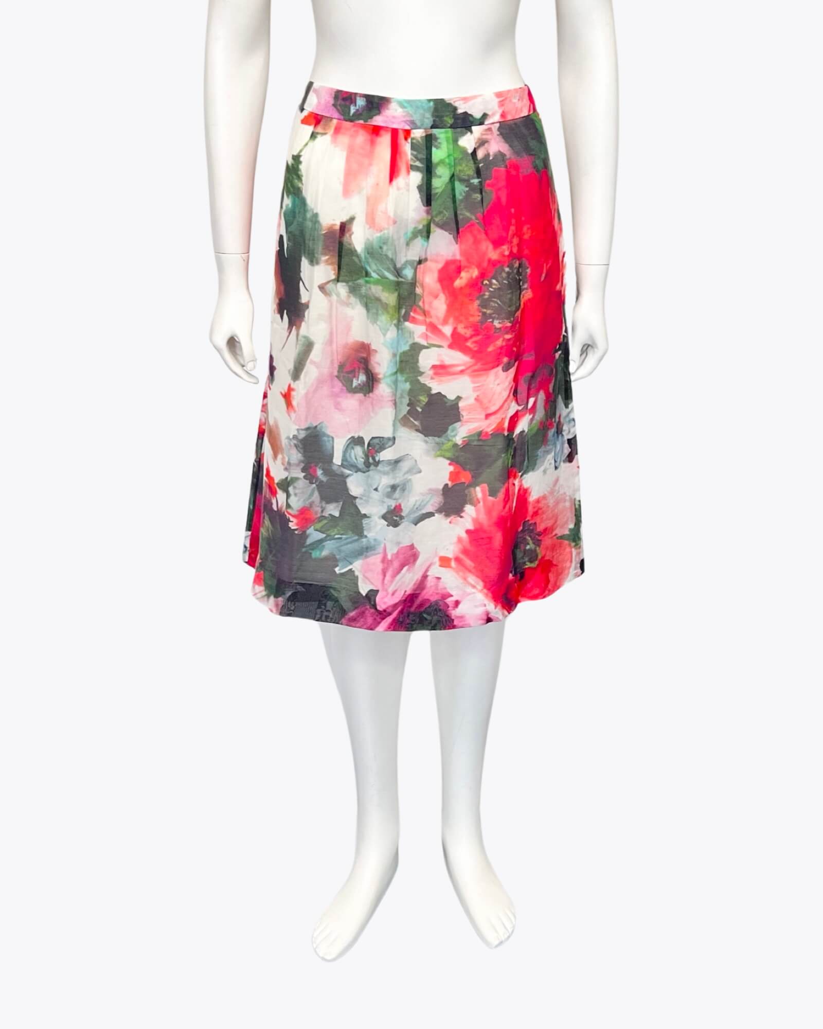 Sportscraft Floral Skirt Size 10