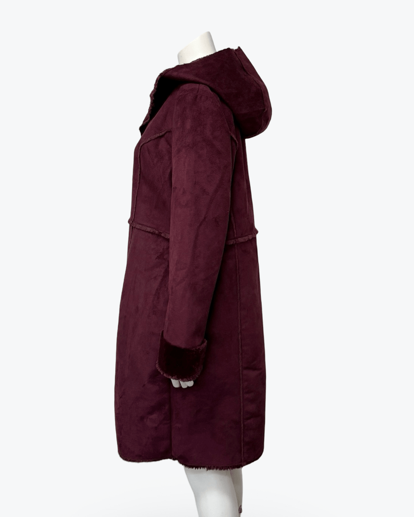Capture Hooded Coat Size 14