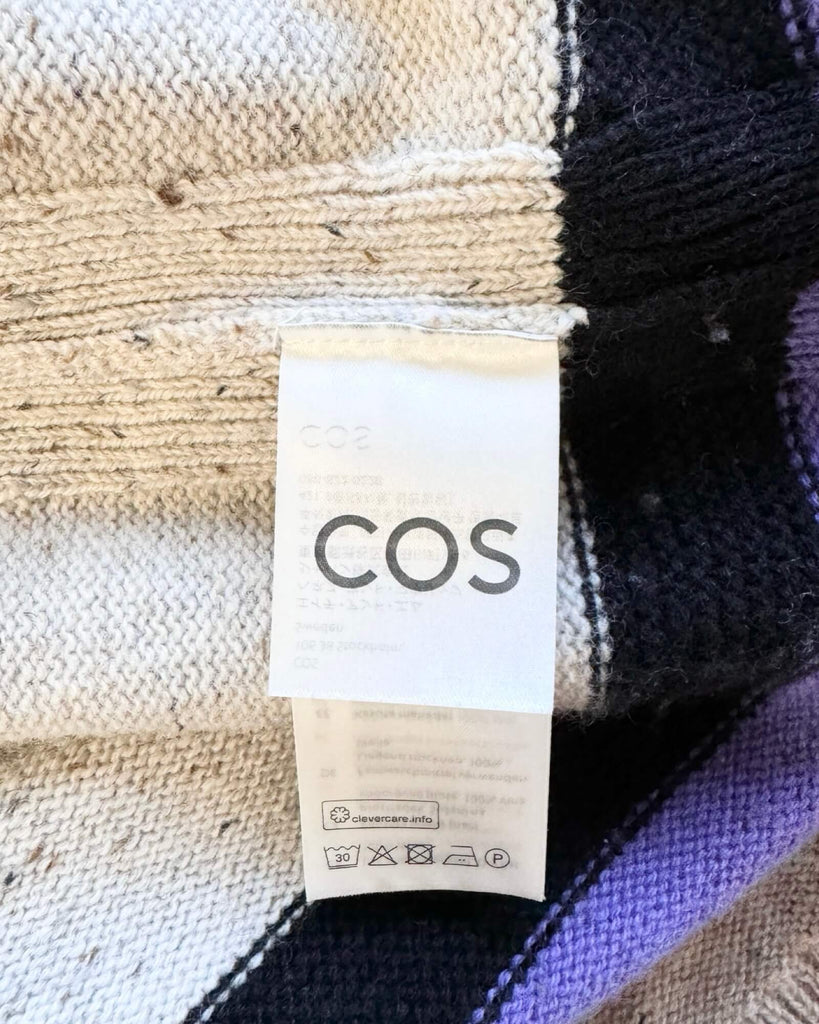 COS Pure Wool Striped Tank Size M