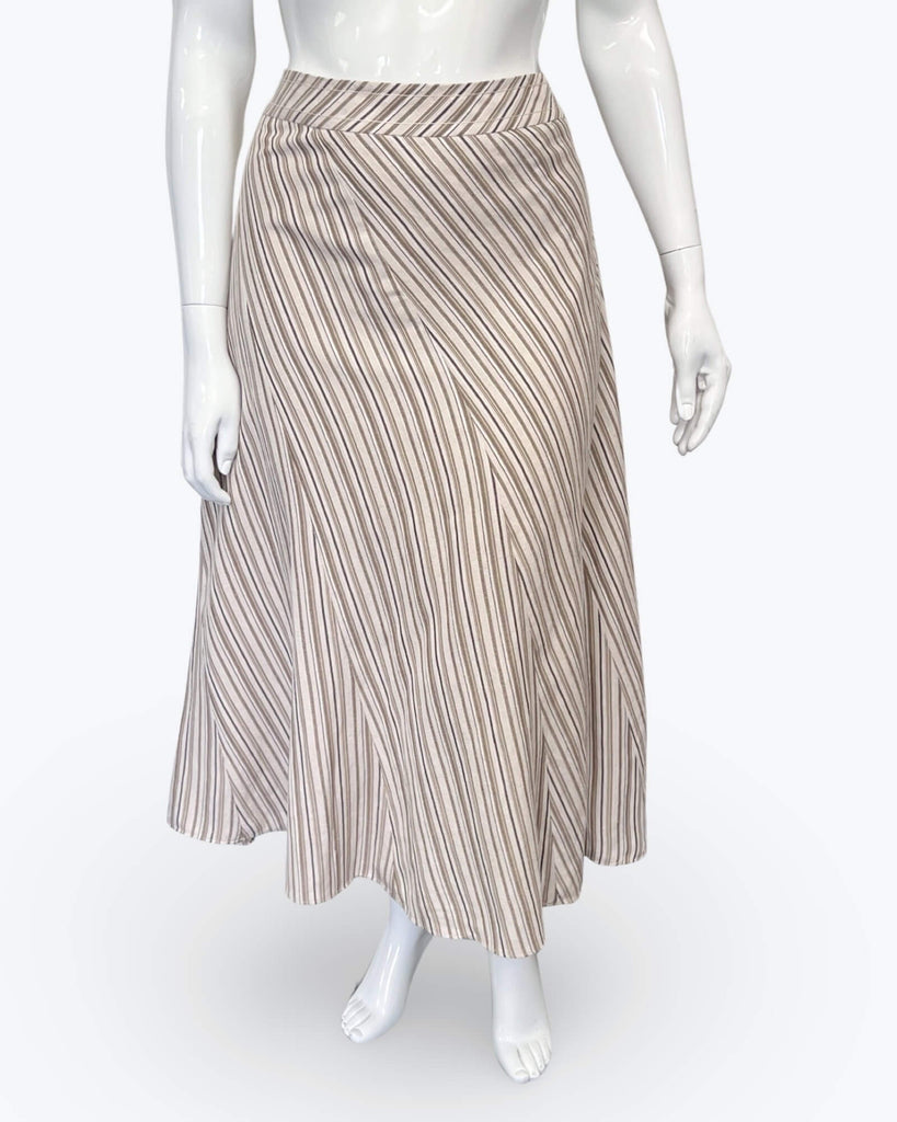 David Lawrence Multi Stripe Skirt Size 16