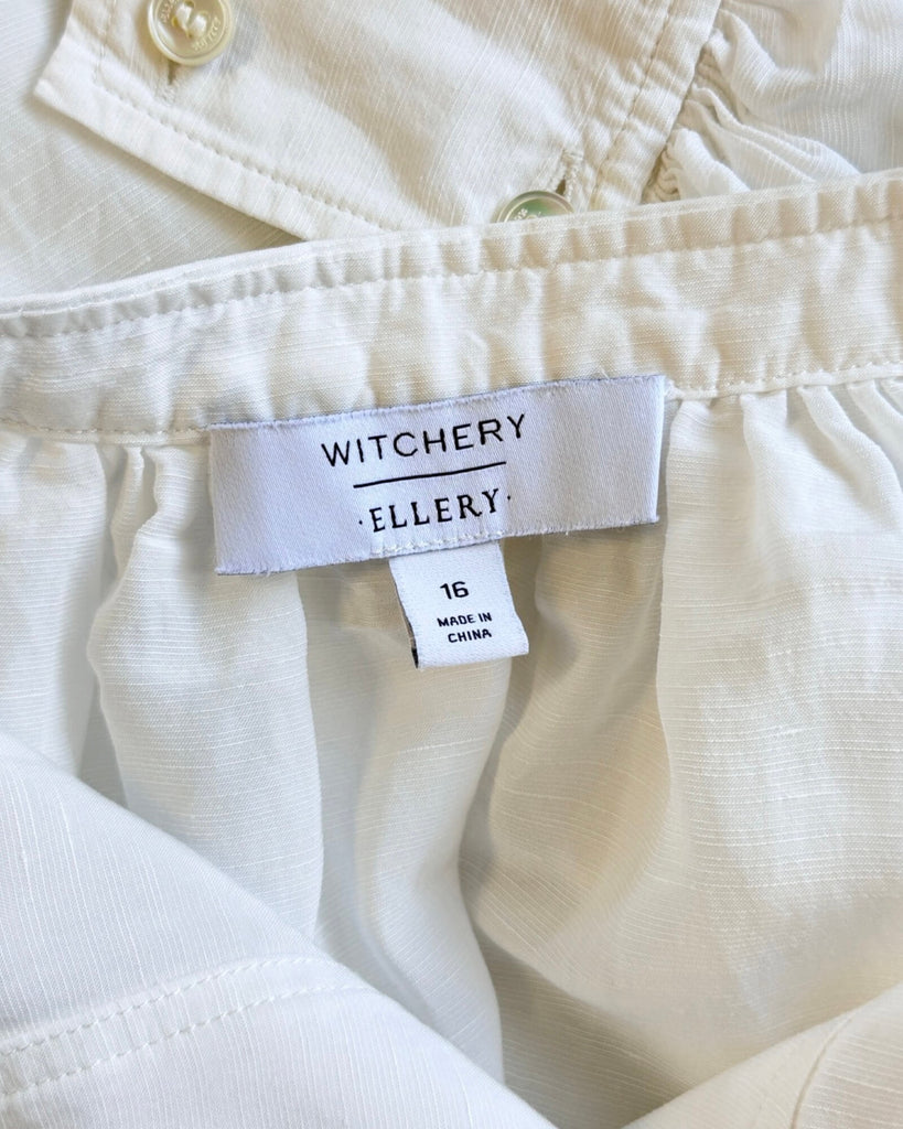 Witchery X Ellery Blouse Size 16