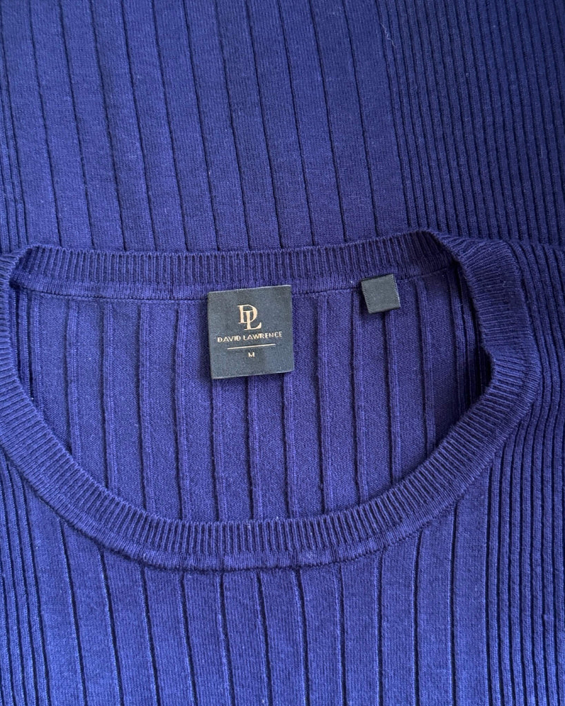 David Lawrence Carrie Rib Knit Size M
