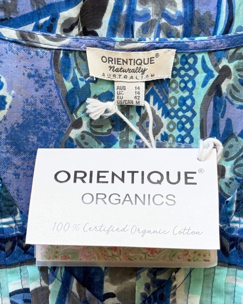 Orientique Organics Blouse Size 14