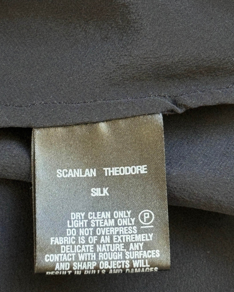Scanlan Theodore Silk Blouse Size 10