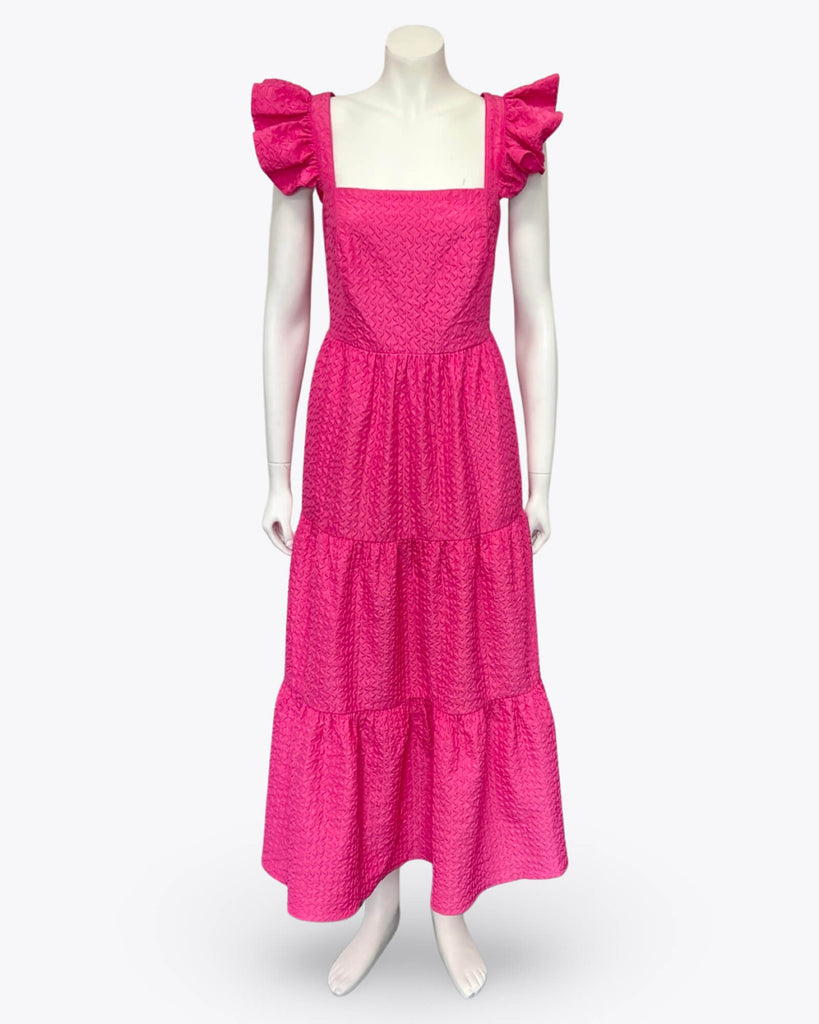 Decjuba Isabel Tiered Maxi Dress Size XL
