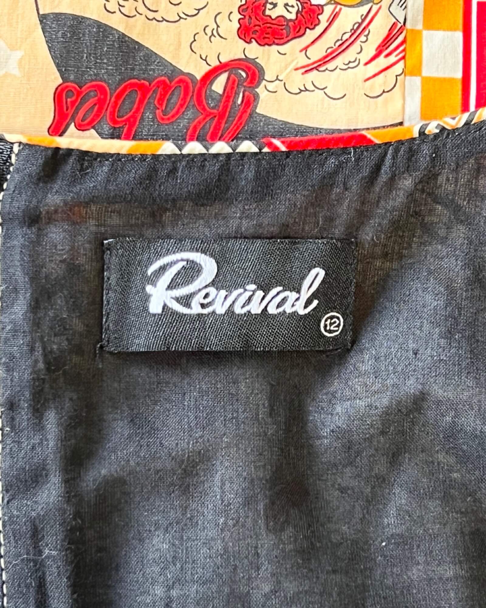 Revival Hot Rod Dress Size 12