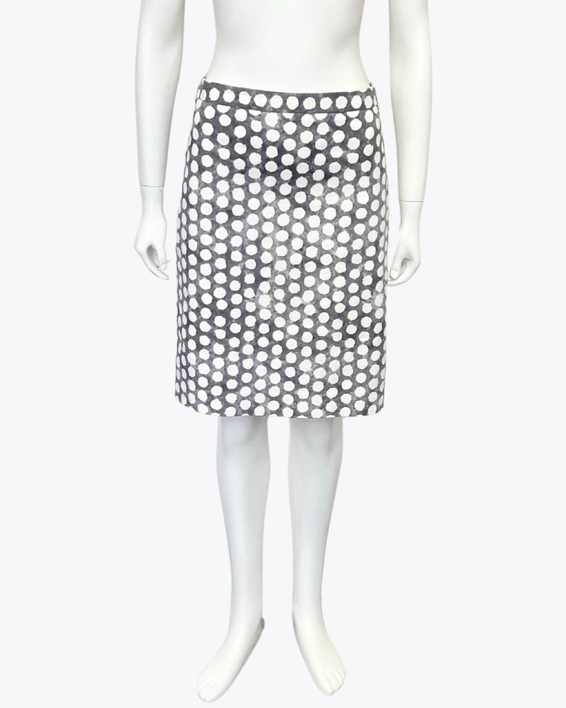 Sportscraft Grey Dot Skirt Size 10