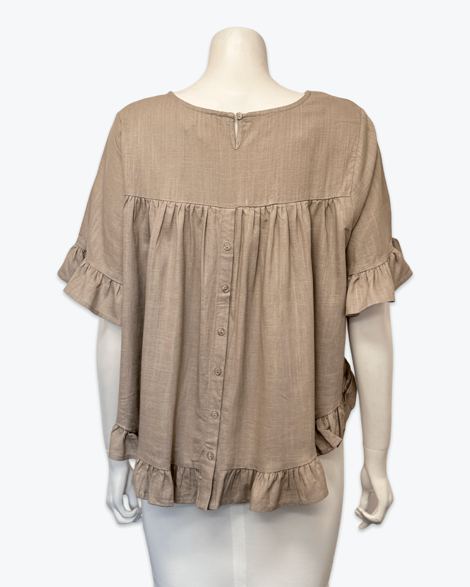 Always Alice Linen Top Size S/M BNWT