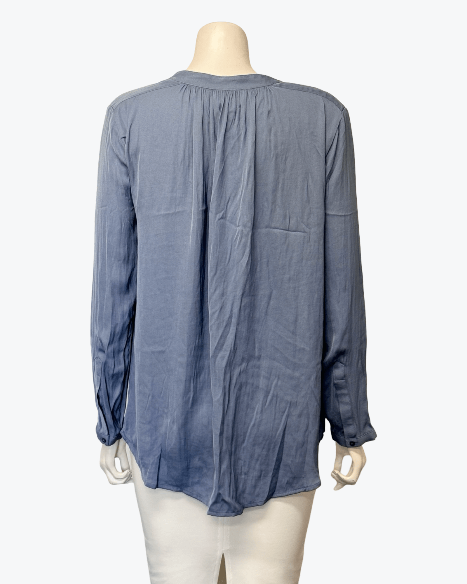 Witchery Long Sleeve Gathered Blouse Size 8 BNWT