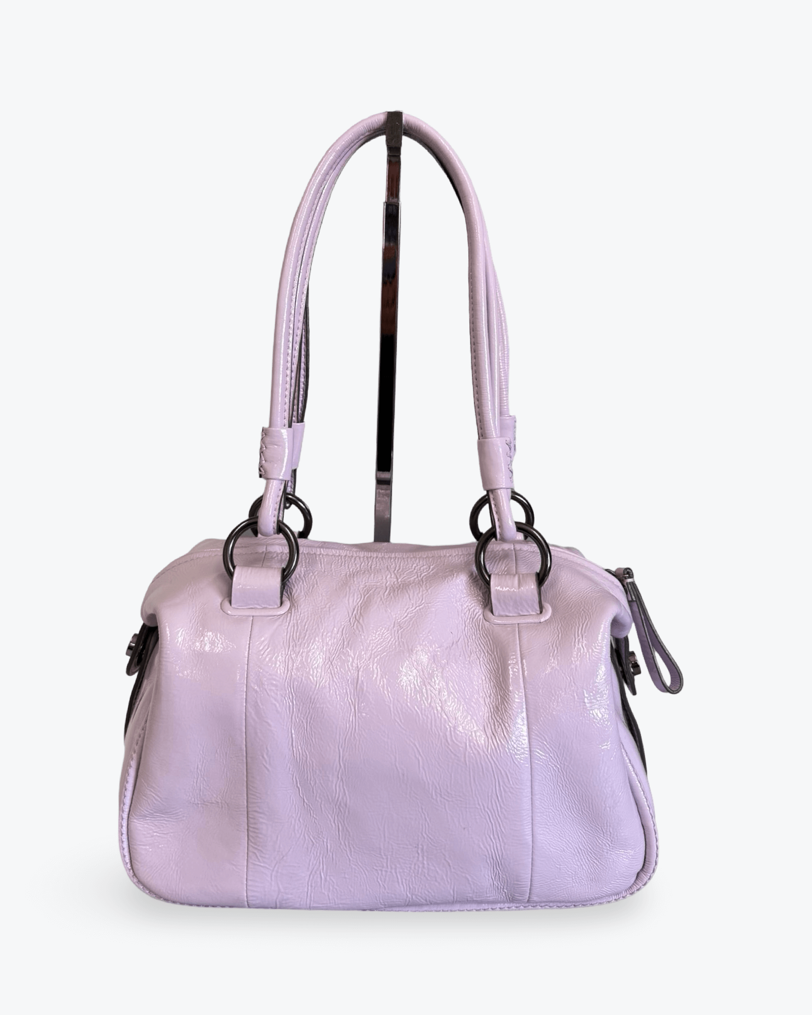 Mimco Lavender Turnlock Bag