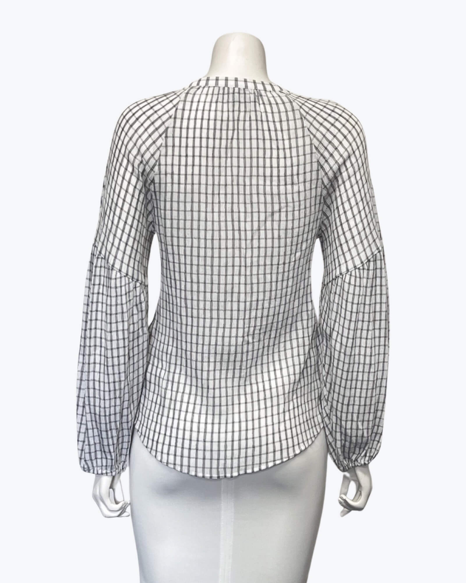 Decjuba Check Blouse Size S