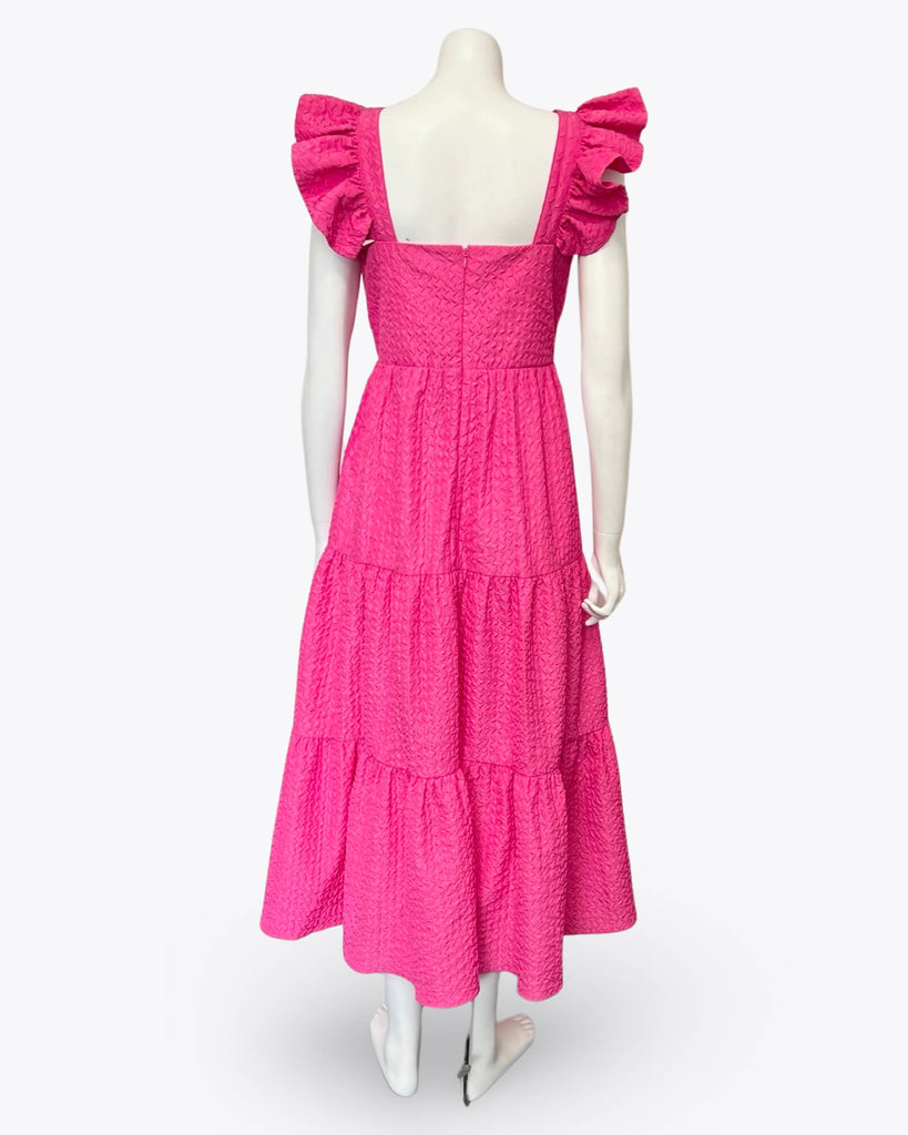 Decjuba Isabel Tiered Maxi Dress Size XL