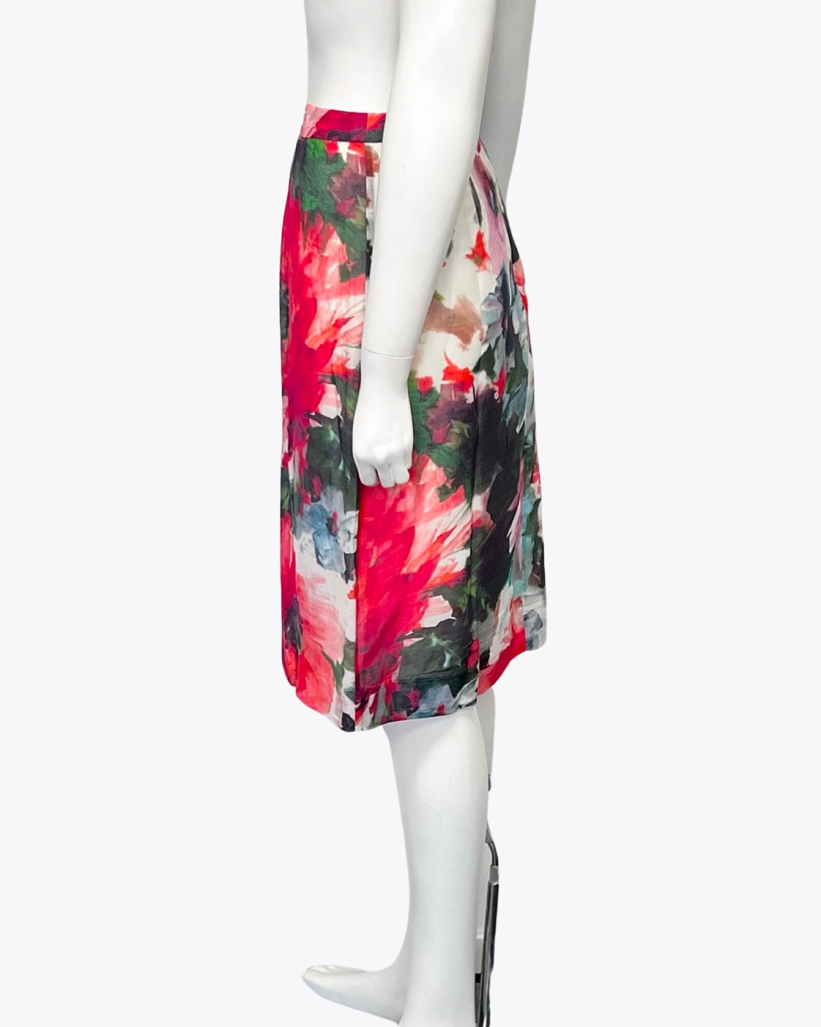 Sportscraft Floral Skirt Size 10