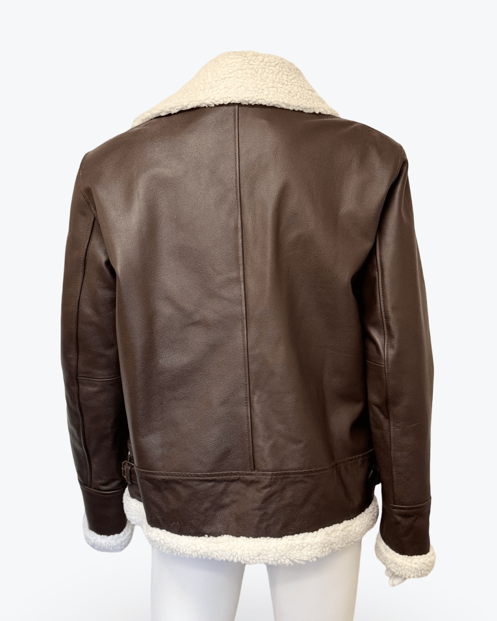 Leathershade Mens Aviator Jacket Size M