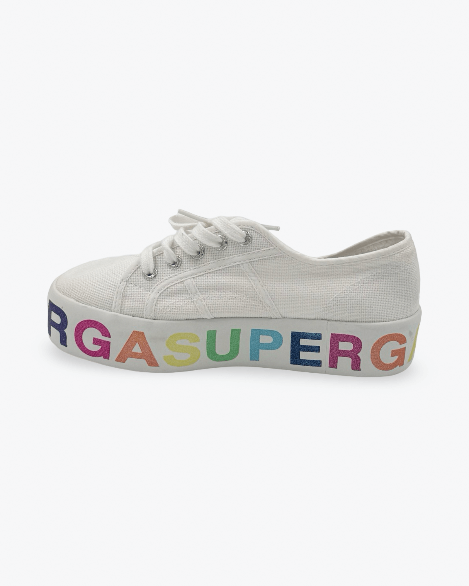 Superga 2790 Rainbow Logo Trainer Size 38