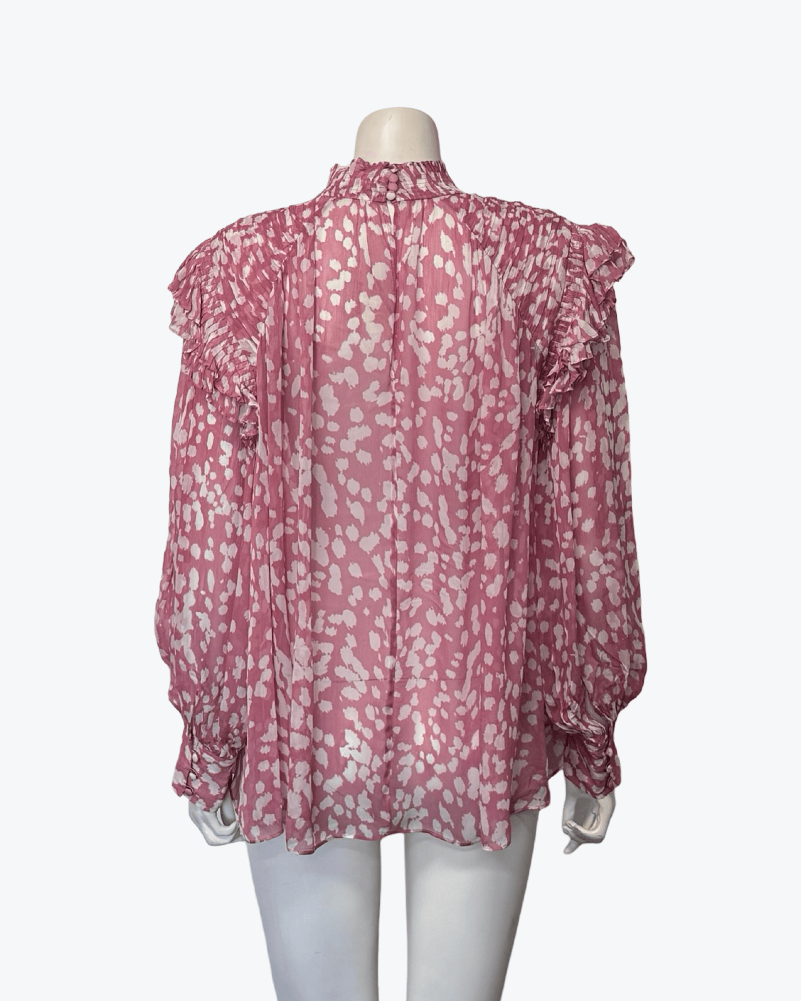 Country Road Frill Detail Blouse Size 12