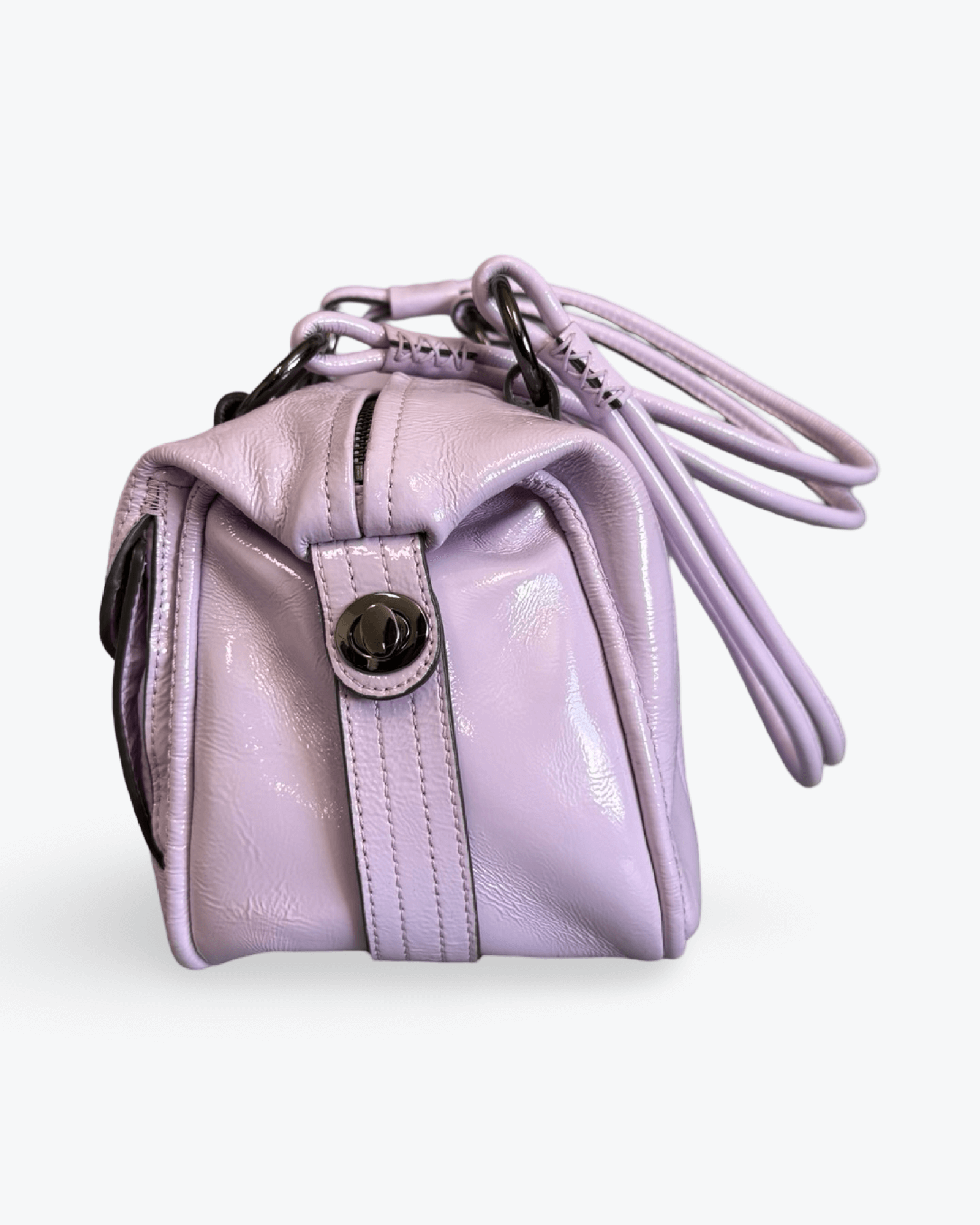 Mimco Lavender Turnlock Bag