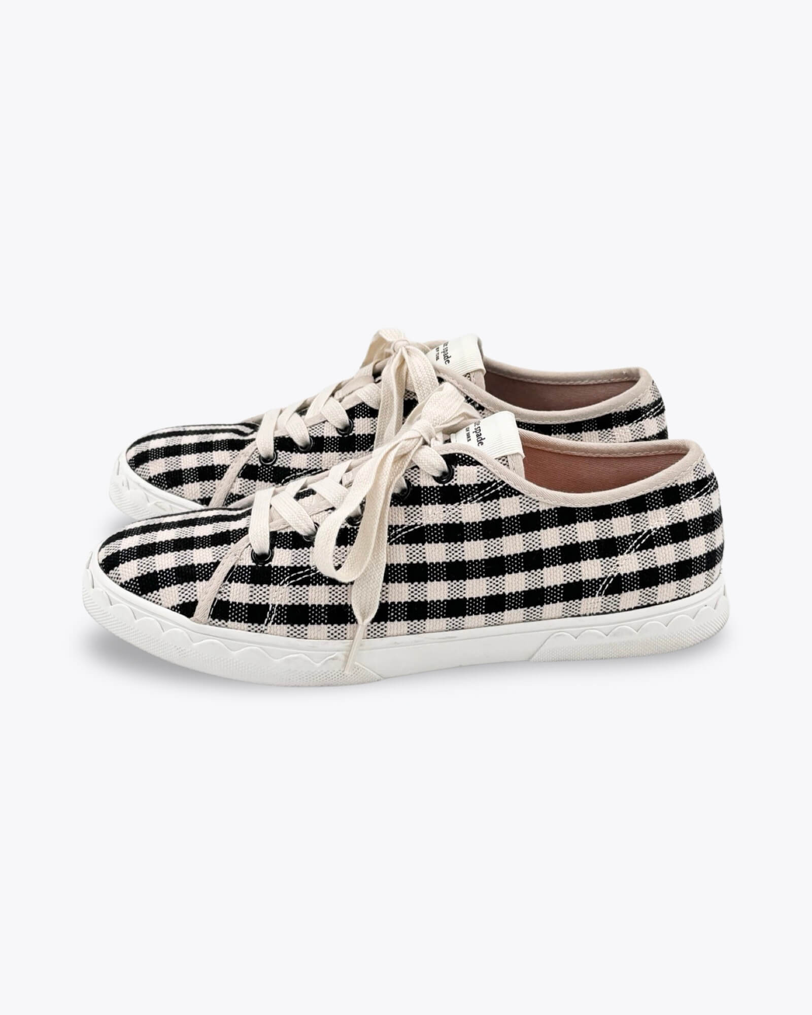 Kate Spade New York Vale Gingham Sneaker Size 38