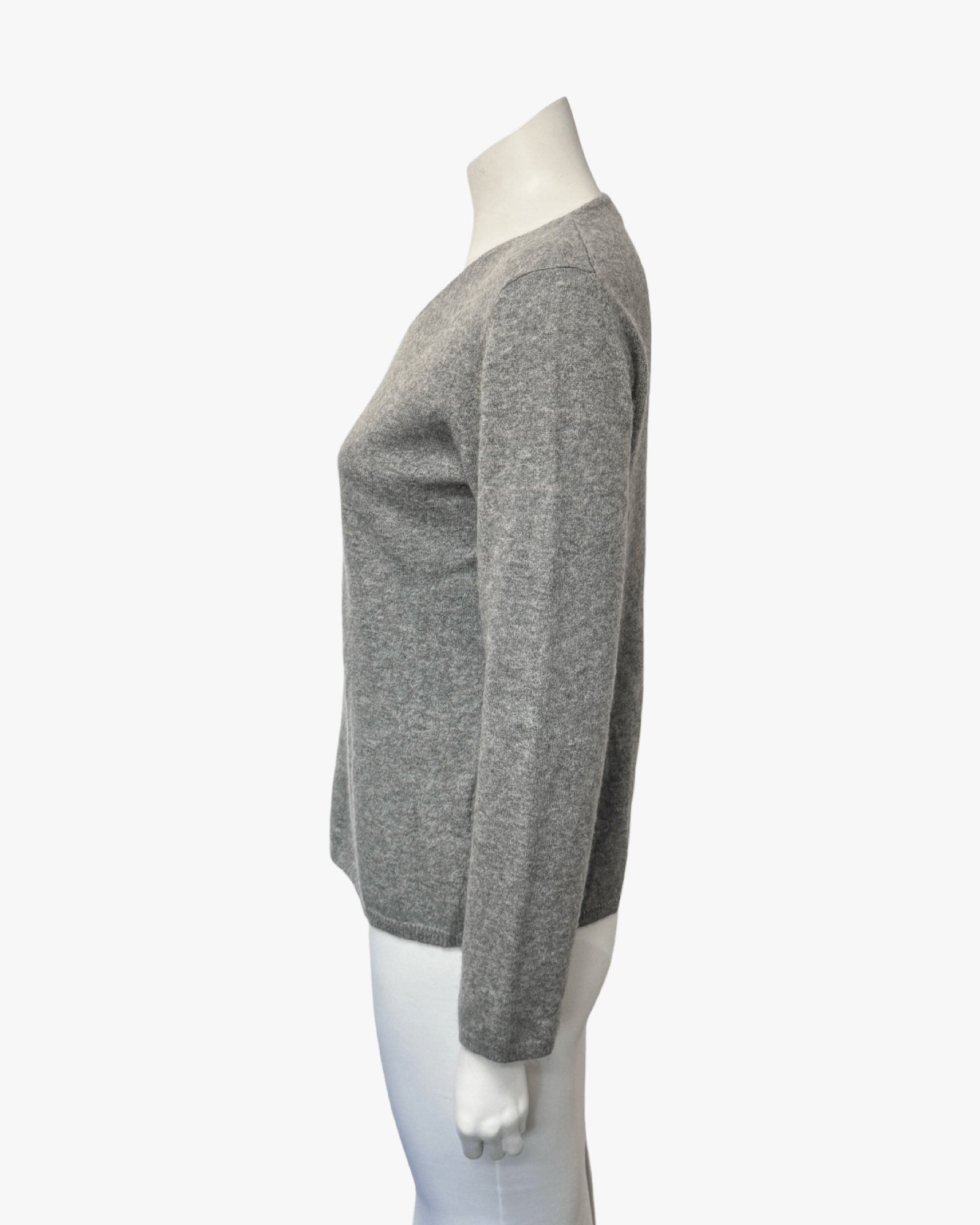 Caroline Sills Cashmere V Neck Jumper Size M