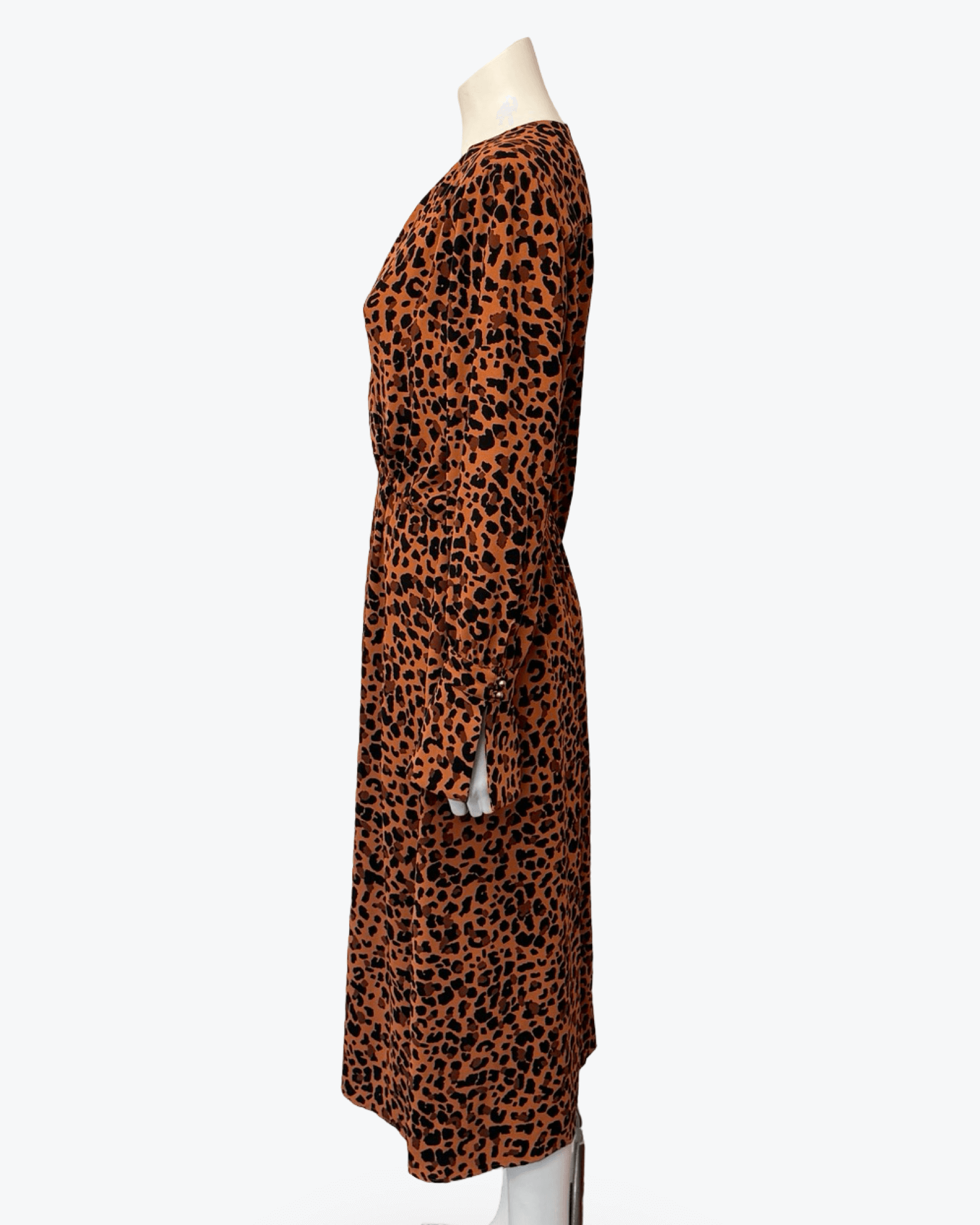 Veronika Maine Animal Print Dress Size 12