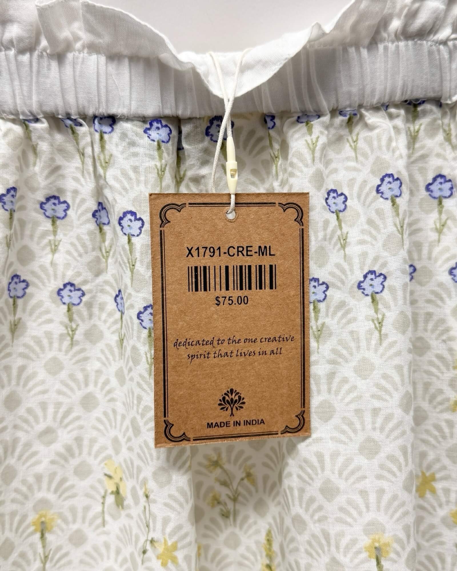 Tree of Life Dress Size M/L NEW