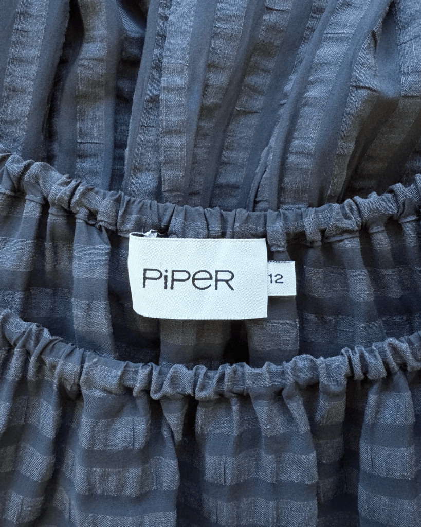 Piper Self Stripe Dress Size 12