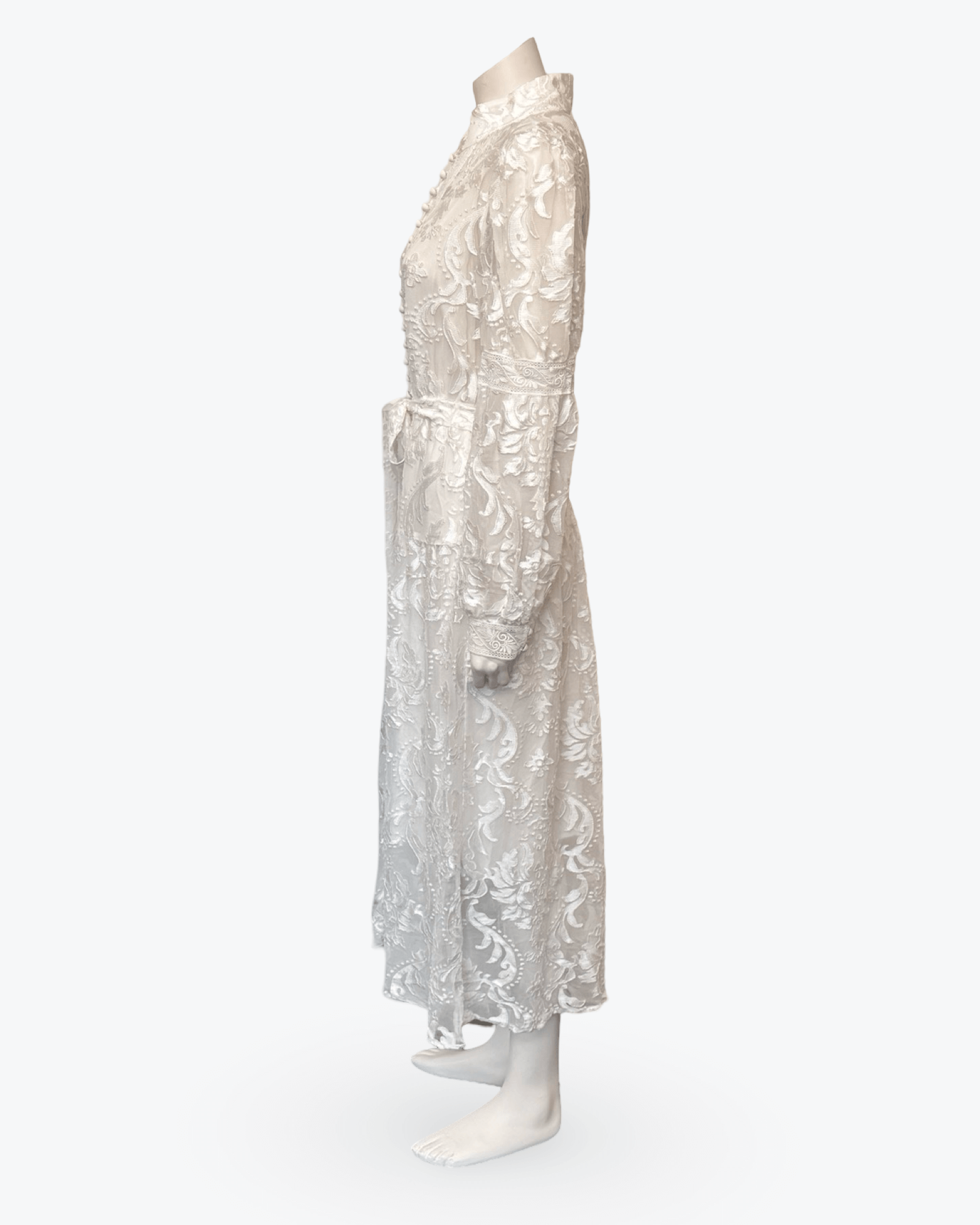 G.D.S Yvette Lace Dress White BNWT