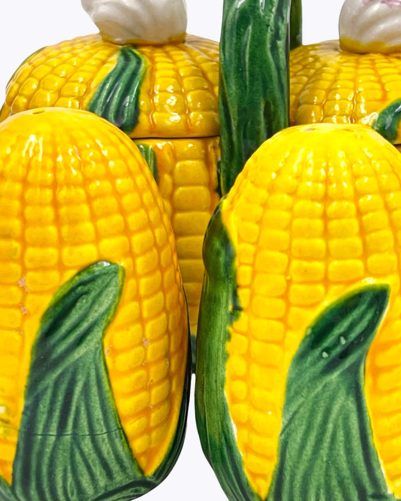 Corn Cob Condiment Set
