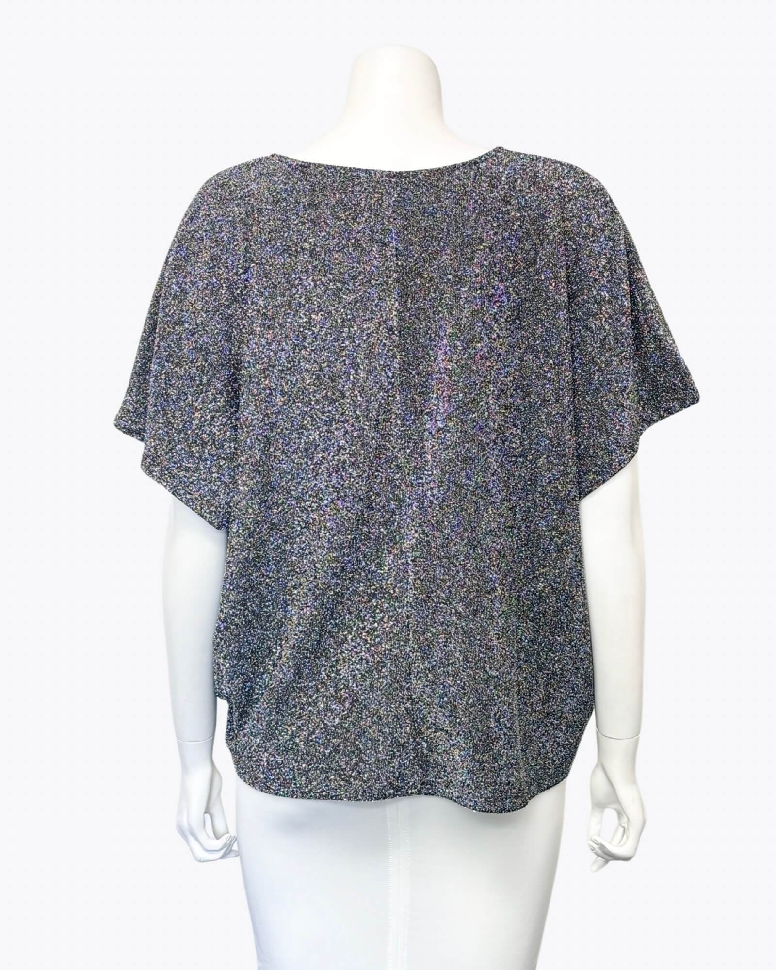 Vero Moda Metallic Top Size UK 20 NEW