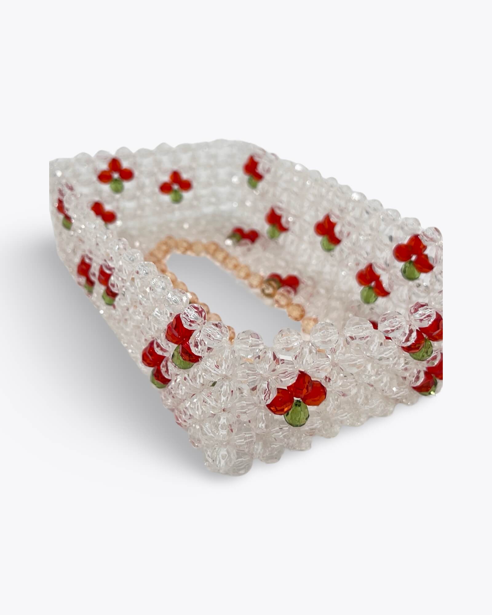 Beaded Tissue Box Cover