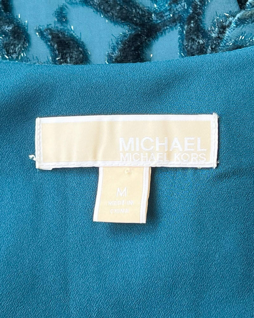 Michael Kors Luxe Burnout Dress Size M