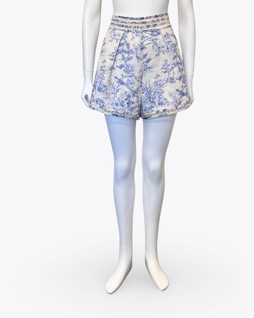 Zimmermann Verity Floral Shorts