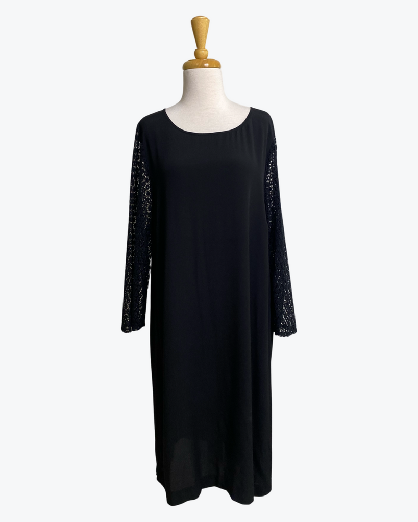 Sussan | Black Lace | Sleeve Dress | Size 16 | BNWT