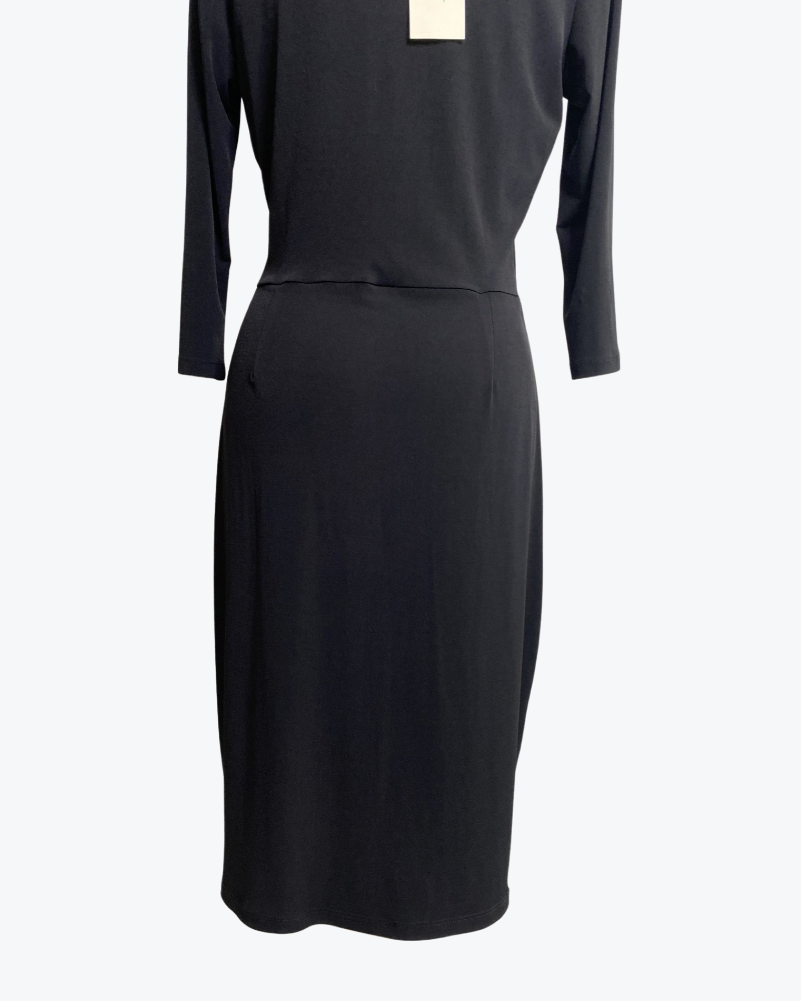 Jane Lamerton Black Wrap Dress Size 12 BNWT