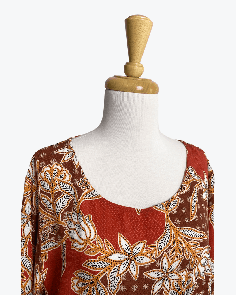 Katies | Modern Nomad Shirred Dress |Size 14 | BNWT