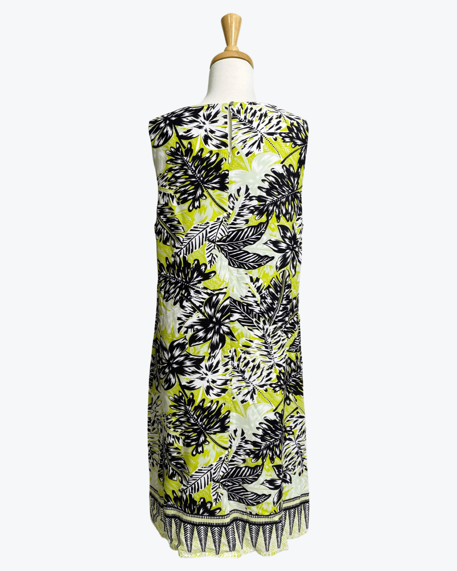 W. Lane Border Print Dress Size 14 BNWT