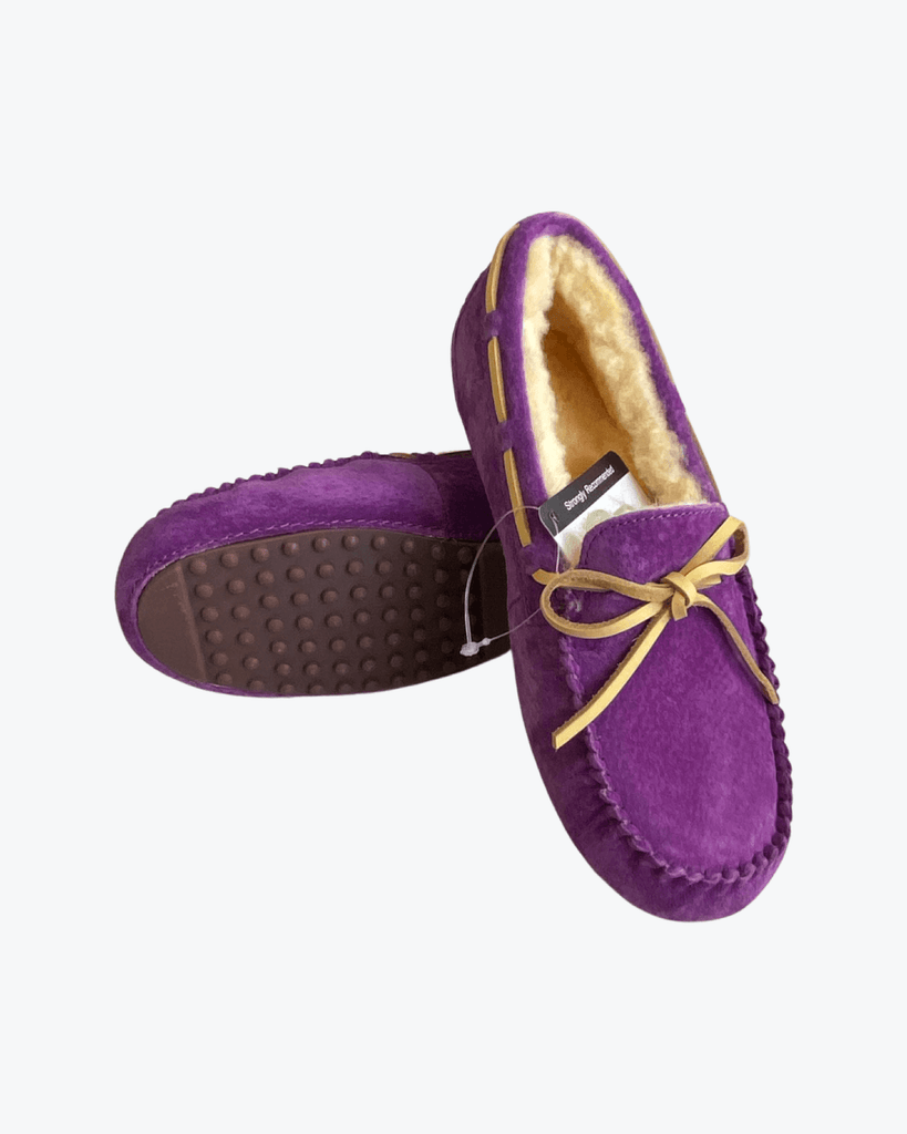 UGG Eversheepskin Moccasin Purple Size 35