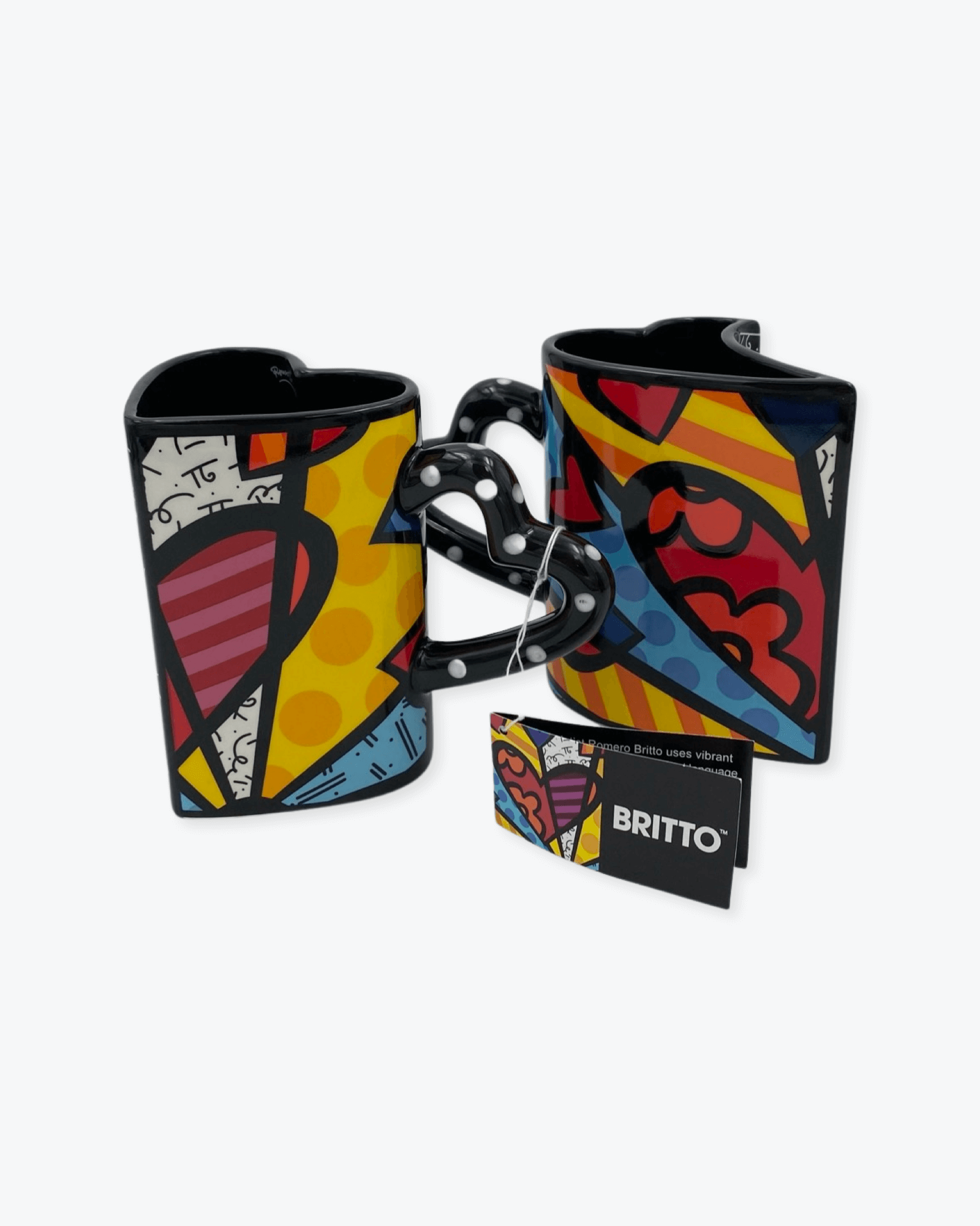 Double Heart Mug | Romero Britto