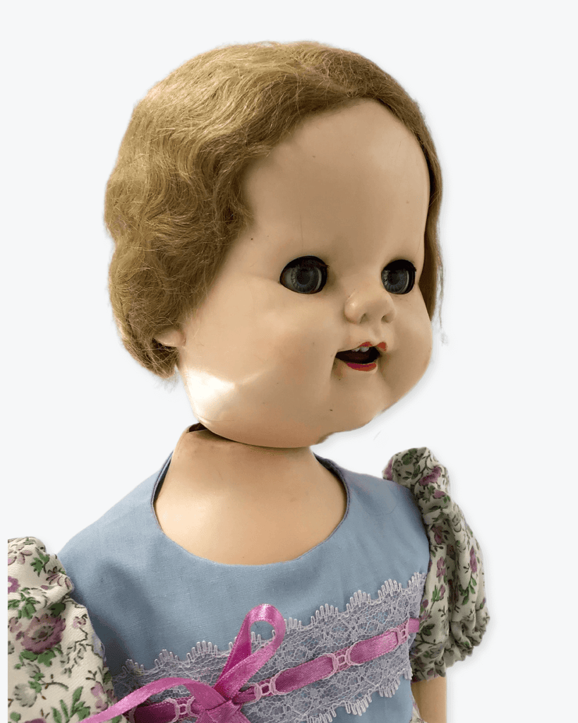 Vintage 1950/60s | Hard Plastic Doll | Weighted Eyes | Made In ENGLAND