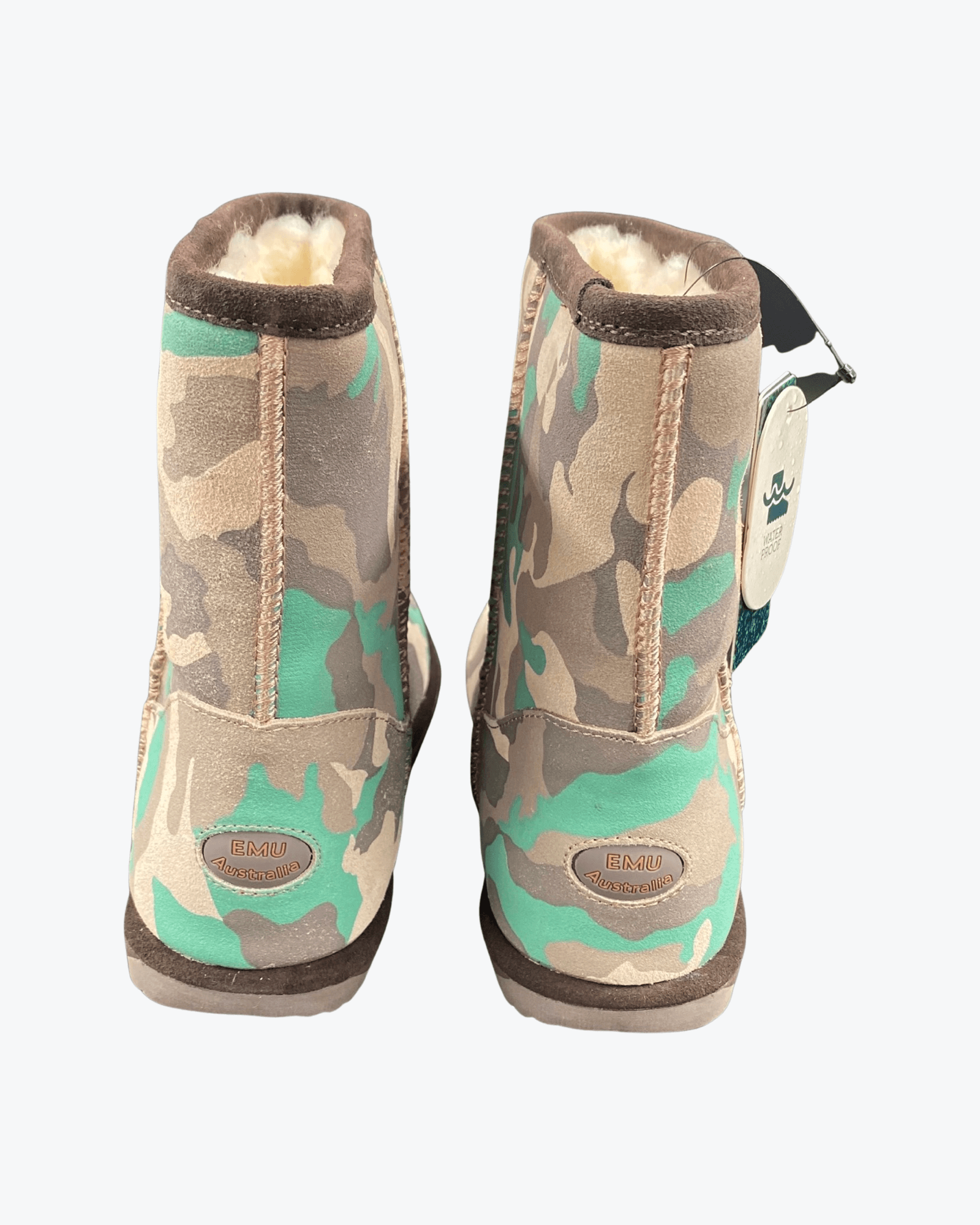 EMU Australia Commando Brumby Boot Green Camo | Size 4