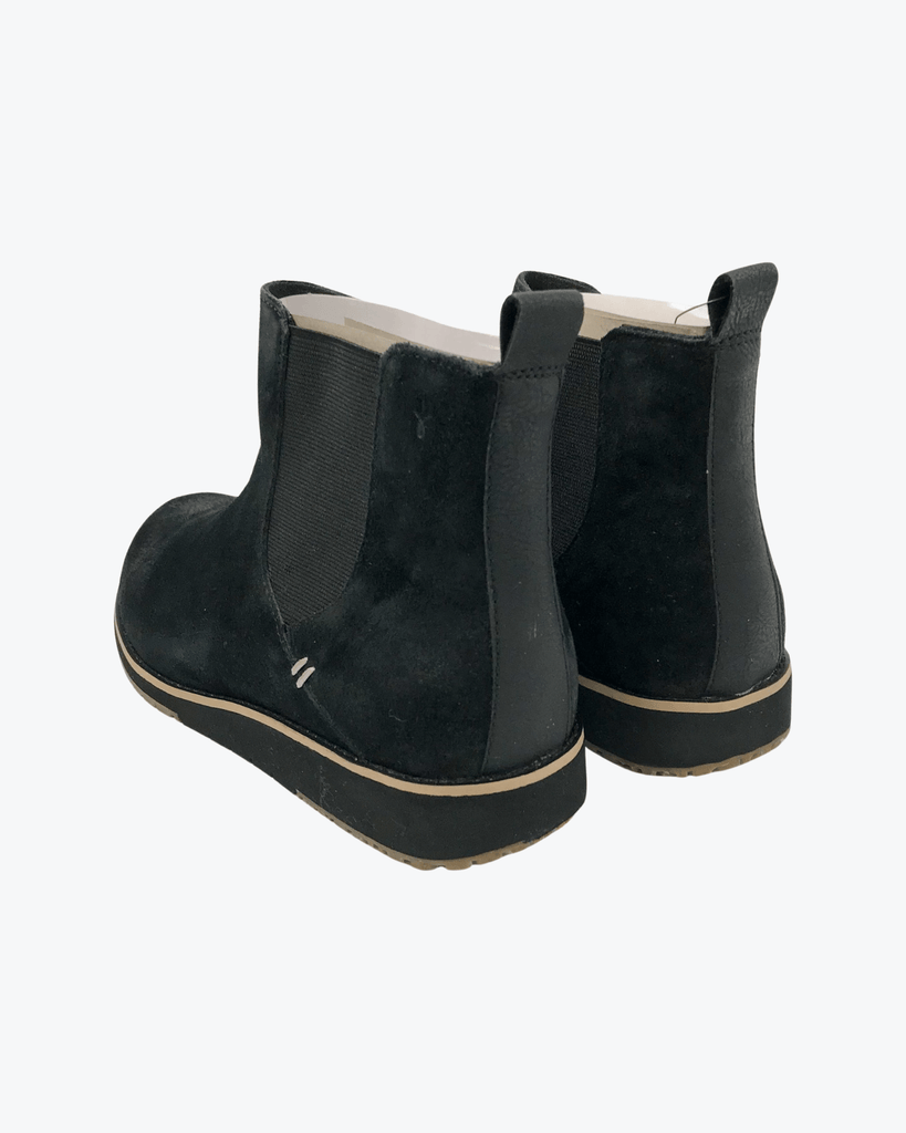Taria | Womens Cow Suede Boot | Black | NEW