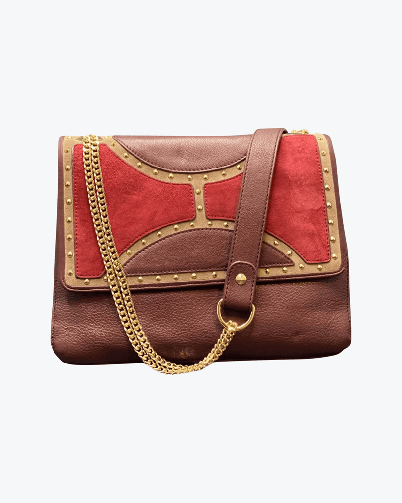Sam Edelman | 1798 | Maddy Red Leather | Shoulder Bag