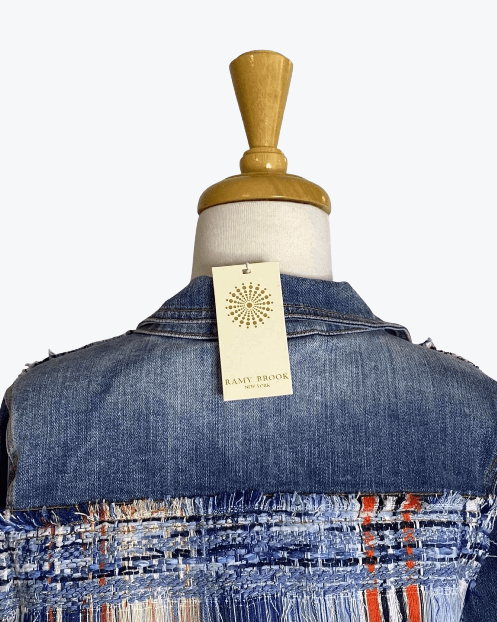 Ramy Brook LLC New York Gloria Denim Jacket Size M