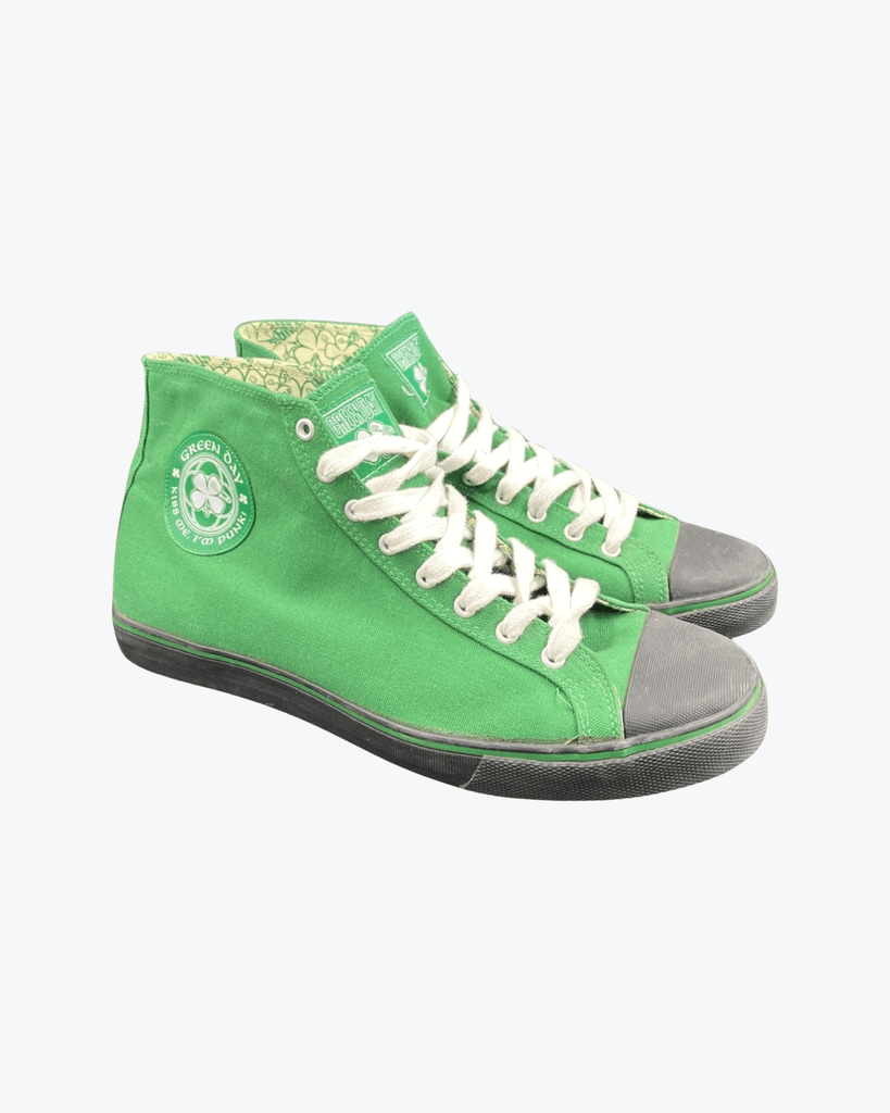Green Day |  Limited Edition |  Irish Hi-Top |  Sneaker | Size 48